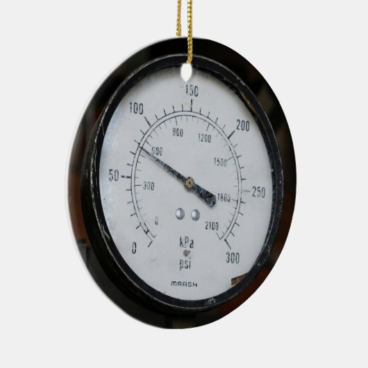 Drukmeter Keramisch Ornament (Rechts)