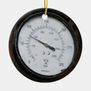 Drukmeter Keramisch Ornament