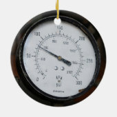 Drukmeter Keramisch Ornament (Achterkant)