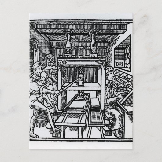 Drukpers Briefkaart (Voorkant)