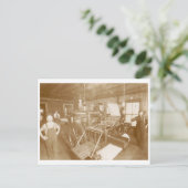  drukpers foto briefkaart (Staand voorkant)