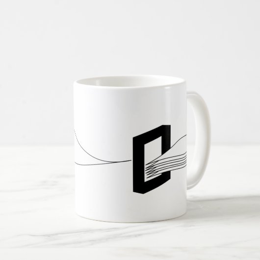 Drukpers Koffiemok (Voorkant rechts)