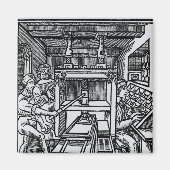 Drukpers Magneet (Voorkant)