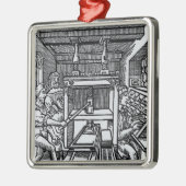 Drukpers Metalen Ornament (Links)