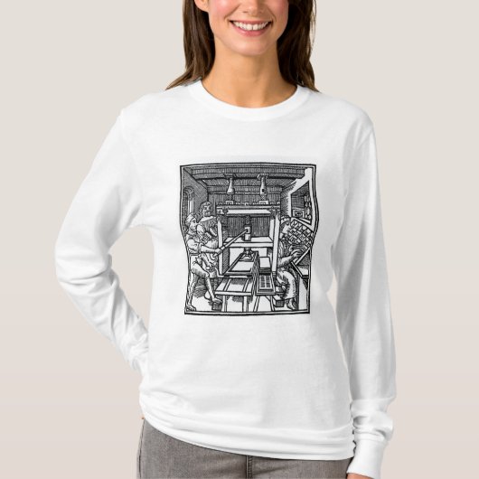 Drukpers T-shirt (Voorkant)