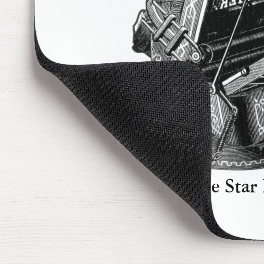 Drukpersbriefdruk Golfmuisblok Muismat (Hoek)