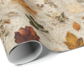 Drukpersen bladeren & script wikkelen papier rol (Rol Hoek)