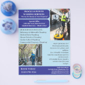 Drukreiniging  flyer (Enkel)