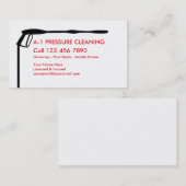 Drukreiniging Visitekaartje (Voorkant / Achterkant)