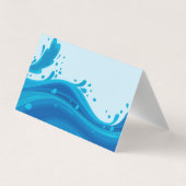 Drukreiniging | Werknemer | Zeepbellen Visitekaartje (Achterkant)