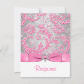 DRUKSTBOW - Winter Wonderland Bat Mitzvah RSVP (Voorkant)