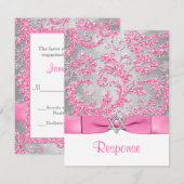 DRUKSTBOW - Winter Wonderland Bat Mitzvah RSVP (Voorkant / Achterkant)