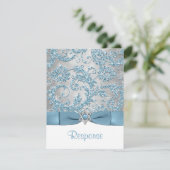 DRUKSTBOW - Winter Wonderland Bat Mitzvah RSVP 2 (Staand voorkant)