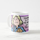 Drukste Dag Koffiemok (Voorkant links)