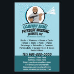 Drukstroom wassen en reinigen flyer<br><div class="desc">Pas het ontwerp van de professionele sjabloon van de hanger voor het wassen van de oogstekker aan en pas dit aan op de behoeften van uw bedrijf/bedrijf. Deze sjabloon voor het wassen onder druk geeft het afbeelding van het drukwasmiddelteken weer. Voeg uw logo toe voor een efficiënter merkgebruik. Pas het...</div>