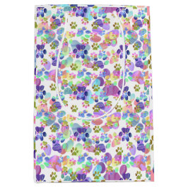 Drukt overal afdrukken af medium cadeauzakje