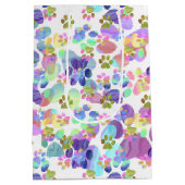 Drukt overal afdrukken af medium cadeauzakje (Achterkant)