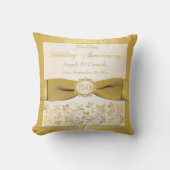 DRUKTE BOW 50e Jubileum dubbele FOTO-Pillow Kussen (Voorkant)