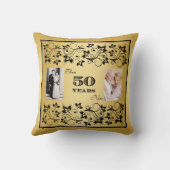 DRUKTE BOW 50e Jubileum dubbele FOTO-Pillow Kussen (Achterkant)