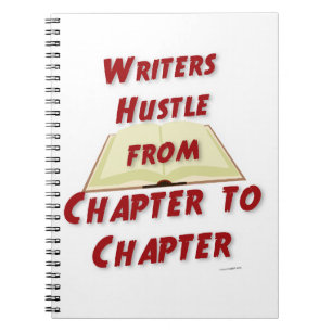 drukte door hoofdstuk motivatie voor auteurs notitieboek