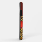 DRUKTE GIRAFFE LEOPARD HUID ROOD RUBY GEMSTONE Case-Mate iPhone CASE (Achterkant/rechts)
