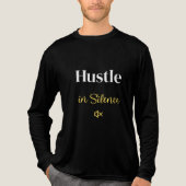 drukte in stilte Tri-Blend shirt (Voorkant volledig)
