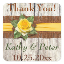 DRUKTE schoot/lint/Roos Hartelijk dank, Sticker va