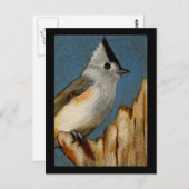 DRUKTITEMOUSE IN KLEURENPENCIL BRIEFKAART (Voorkant / Achterkant)