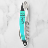 Drukvulling Drukvulling, tribalpatroon. Kurkentrekker (Achterkant)