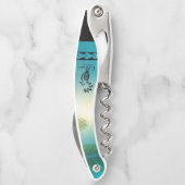 Drukvulling Drukvulling, tribalpatroon. Kurkentrekker (Achterkant)