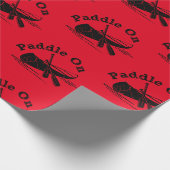 Drukvulling op ontwerp - Matte omlooppapier Cadeaupapier (Hoek)