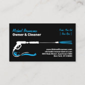 Drukwas Black Power Wash Cleaner REINIGING Visitekaartje (Achterkant)