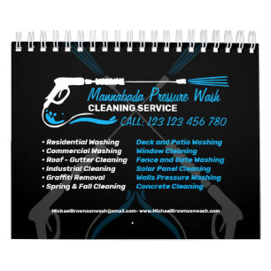 Drukwas- en Powercleaning-vakantie Kalender