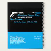 Drukwas kantoor water spuitpistool planner (Achterkant)