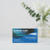 Drukwas Professionele wasmachine was reinigen Visitekaartje (Staand voorkant)