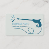 Drukwasauto's Visitekaartje (Voorkant)