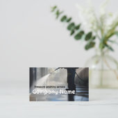 Drukwasdienst Huis Buitenreiniger Visitekaartje (Staand voorkant)