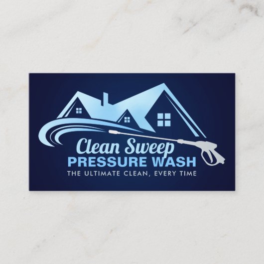 Drukwasdiensten Visitekaartje (Voorkant)