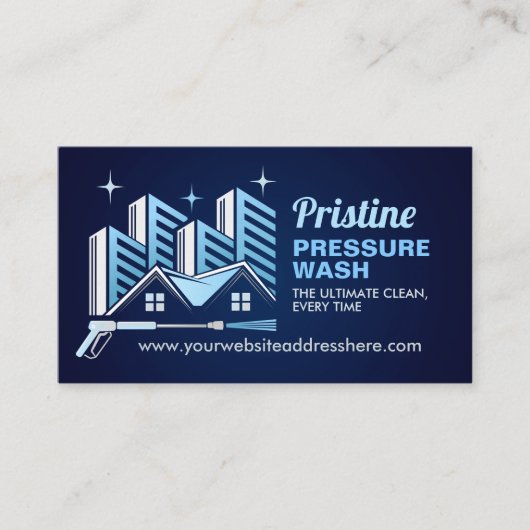 Drukwasdiensten Visitekaartje (Voorkant)