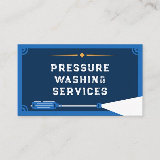 Drukwasdiensten Visitekaartje (Voorkant)