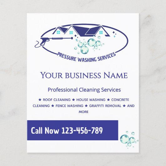 Drukwasselhuis Reinigingskracht Wash Flyer (Voorkant)