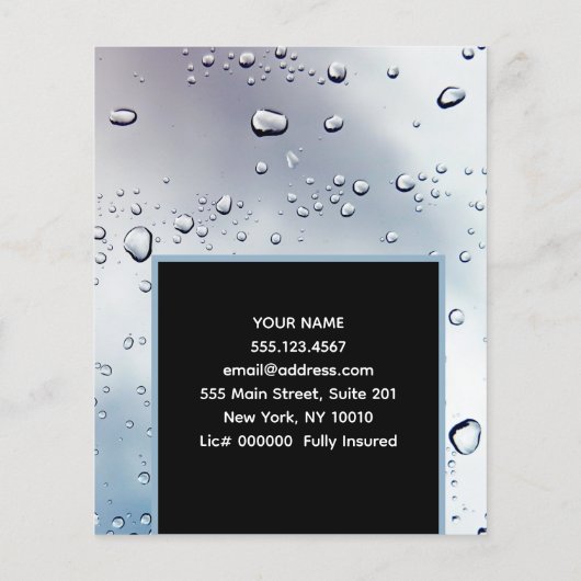 Drukwasselhuis Reinigingskracht Wash Flyer (Achterkant)