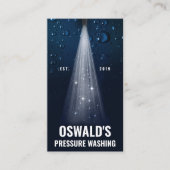 Drukwassen, Auto-wasstraat Detailer Visitekaartje (Voorkant)