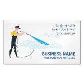 Drukwassen Magnetisch Visitekaartje (Voorkant)