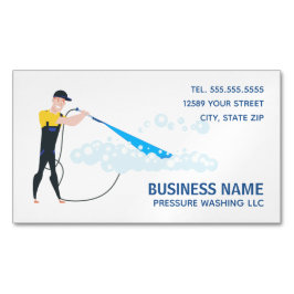 Drukwassen Magnetisch Visitekaartje