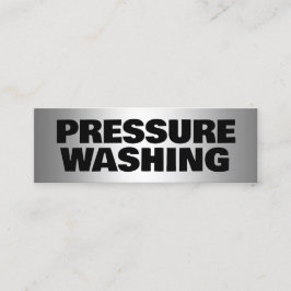 Drukwassen Mini Visitekaartje