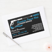 Drukwassen Rechthoekige Sticker (Envelop)