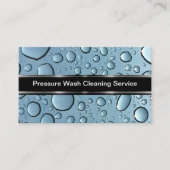 Drukwassen & reinigen Glanzende Visitekaartjes (Voorkant)