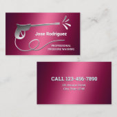 Drukwassen Visitekaartje (Voorkant / Achterkant)