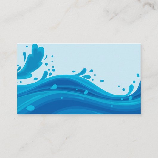 Drukwaterverstuiver | Zeepbellen Visitekaartje (Achterkant)